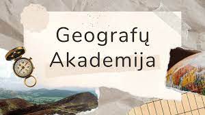 Atžalyniečių startas „Geografų akademijoje“